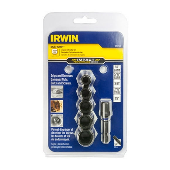 Irwin Hanson 54113 Industrial Broken Bolt Extractor Set SAE and Metric Irwin Hanson 54113 Industrial Broken Bolt Extractor Set SAE and Metric
